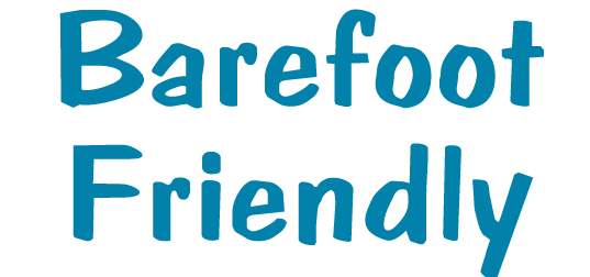 Barefoot Friendly Bumper Sticker